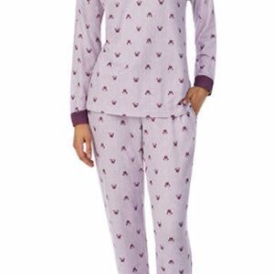 Disney Lavender Minnie Mouse‎ Pajama Set Womens
